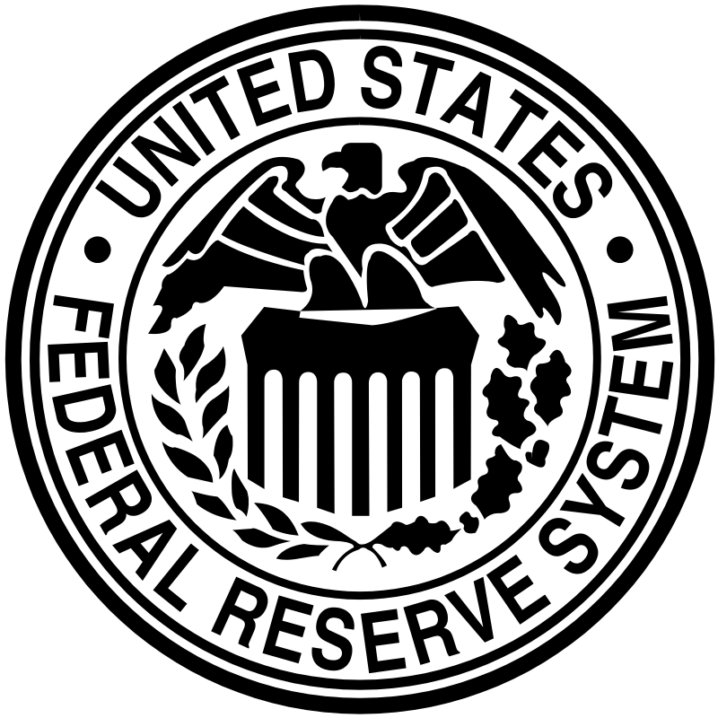 A black and white picture of the federal reserve system.